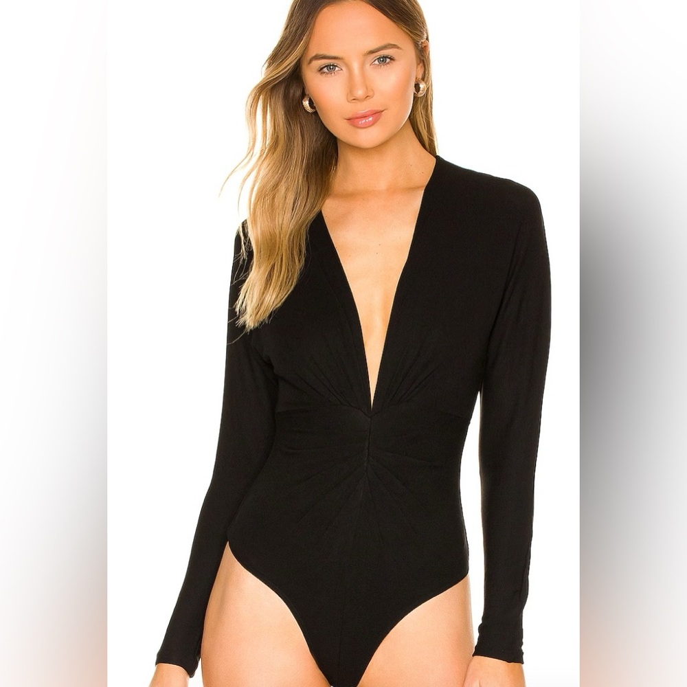 ASTR The Label Luella Black Bodysuit Twist XS